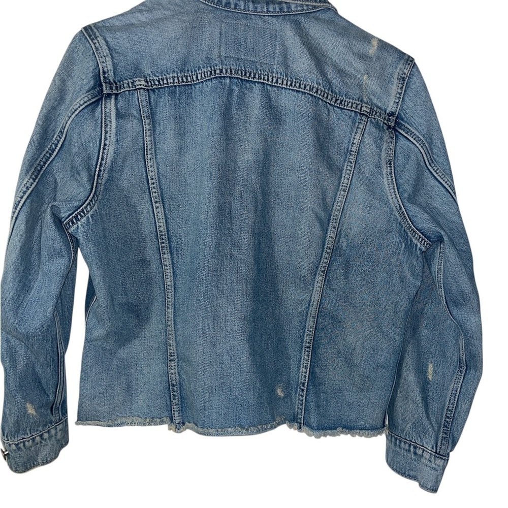 Lucky Brand Light Blue Denim Jacket - Picture 3 of 5